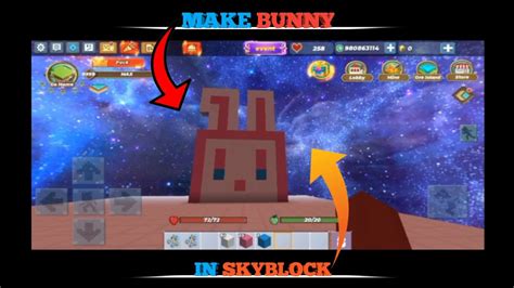 HOW TO MAKE BUNNY IN SKYBLOCK BLOCKMAN GO YouTube