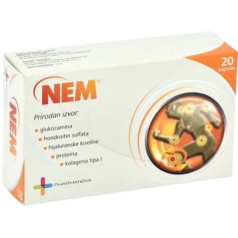 Nem 500 mg 20 kapsula | ePonuda.com