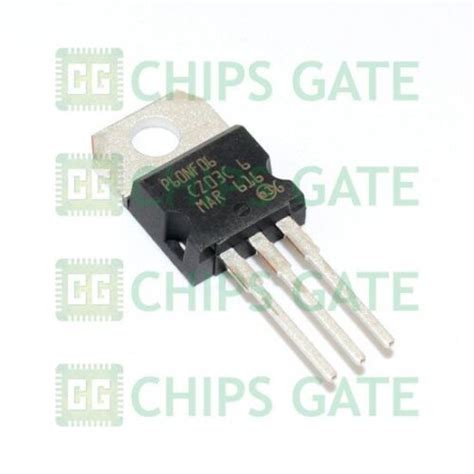 9PCS STP60NF06 P60nf06 Transistor Mosfet To-220 Power Ic New | eBay