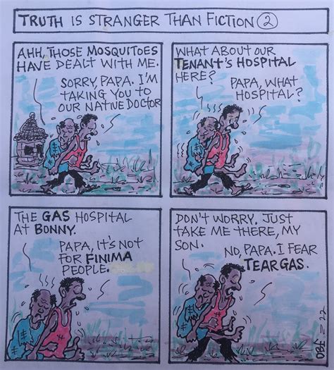 Truth is stranger than fiction (2) - by Obe Ess