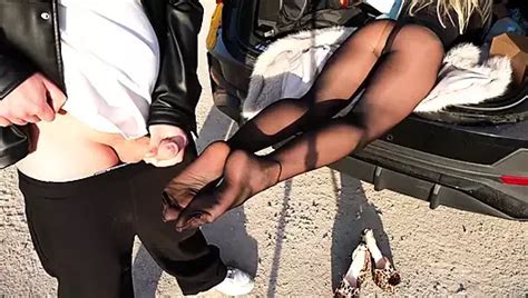 Heeljob X Shoejob Von Blonder Milf Mit Langen Zehenn Geln Xhamster