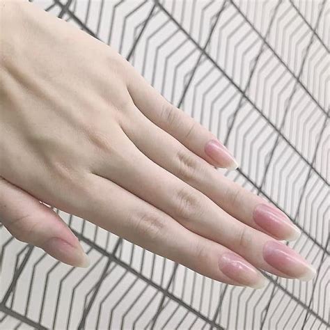 longnailspageさんはInstagramを利用しています Naked nails from me u 16 After measuring the nail beds They