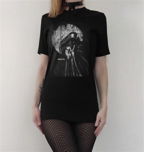 Gothic Tee Shirt Goth Tshirt Gothic Clothing Occult Clothing Goth