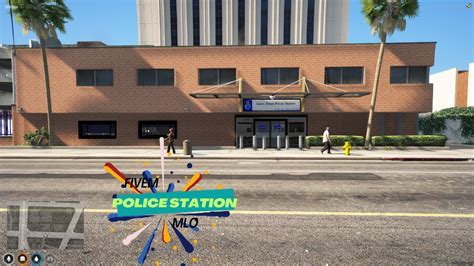 Police Station Mlo Fivem Interior And Map For Roleplay Fivem Mlo Shop