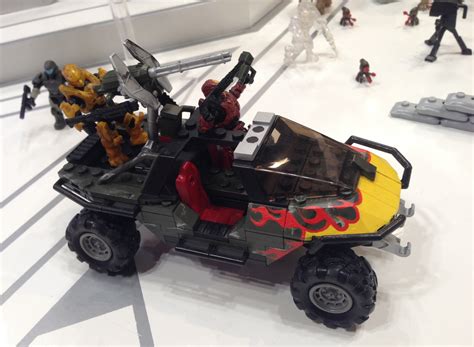 Toy Fair 2014: Halo Mega Bloks Flame Warthog Revealed & Photos! - Halo