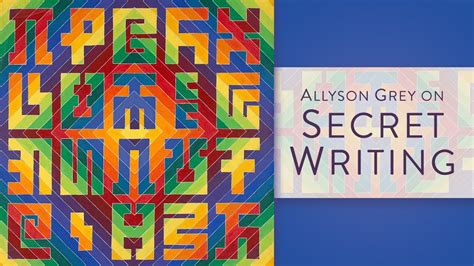 Allyson Grey Secret Writing