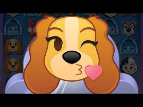 Disney Emoji Blitz Gameplay LADY Skill Level 5 YouTube