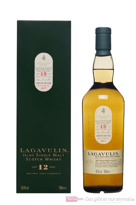 Lagavulin 12 Years Bottled 2017 Single Malt 56,5% 0,7l