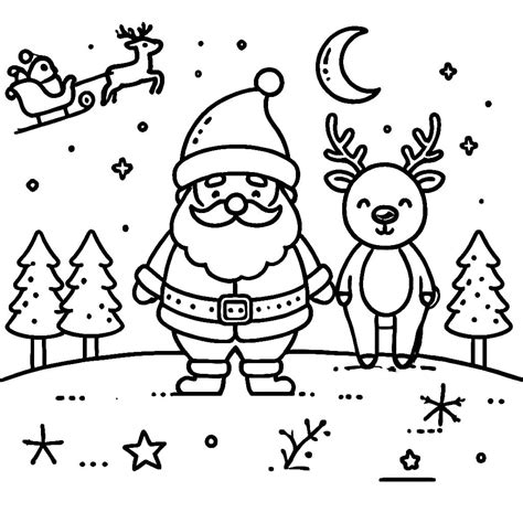 Imagem De Papai Noel Para Desenhar - 5