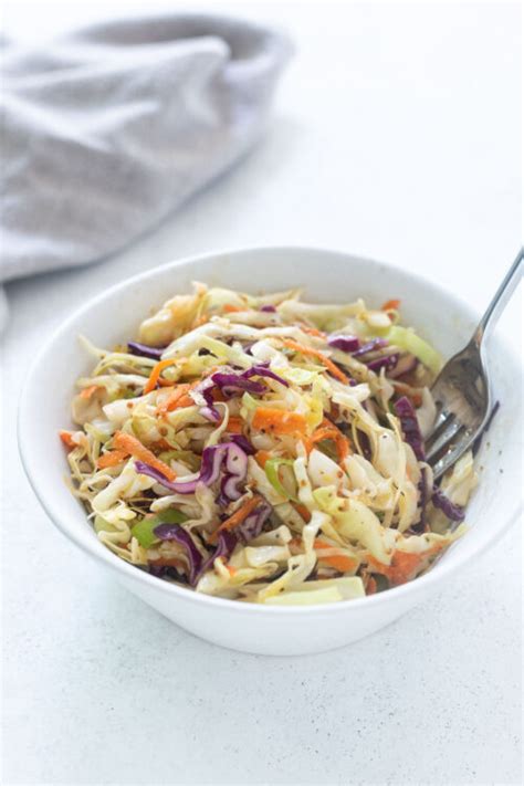 Vinegar Coleslaw Recipe No Mayo
