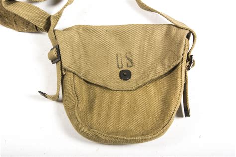 Us M1928 Thompson Drum Magazine Pouch Marked British Made 1944 Fjm44