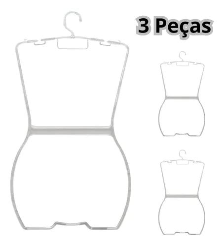 Kit Cabides Acr Lico Silhueta Slim Transparente Lingerie Mercadolivre