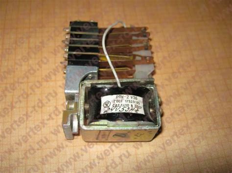 РПУ-2-У3Б 220В 6Х2 реле промежуточное | Цена, купить, описание ...