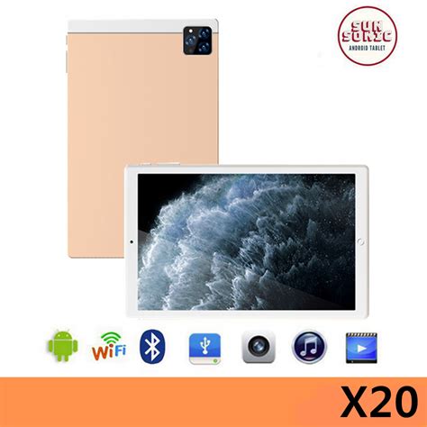 Tablet 11'' Inch 8GB + 128GB Android Dual Sim High Resolution Student ...