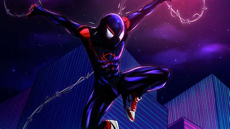 1920x1080 Spider-Man, Miles Morales, Spider-Man: Into The Spider-Verse ...