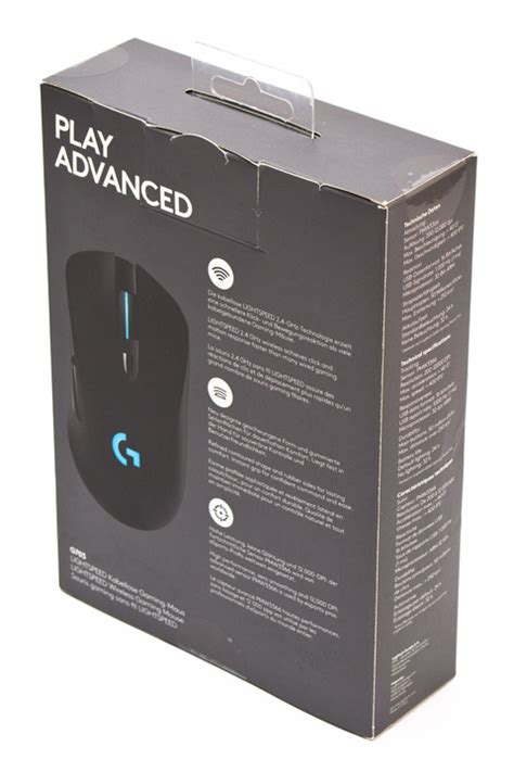 Обзор беспроводной игровой мыши Logitech G703