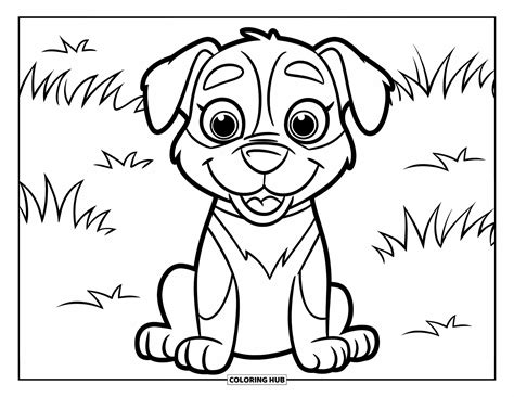 Desenhos De Cachorros Para Colorir E Imprimir