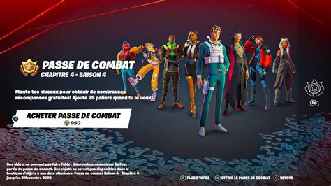 Passe De Combat Fortnite Saison 4 Nouveautés Youtube