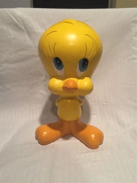 EXTRÊMEMENT RARE Figurine Statue Warner Bros Looney Tunes Tweety 1997