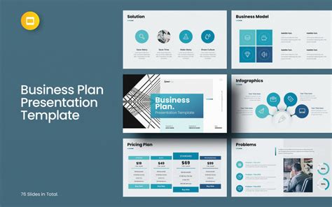 Business Plan Google Slides Template Layout - TemplateMonster