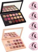 Buy TYA Eyelashes With Glue And Rose Gold Nude Edition Eyeshadow