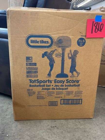 LITTLE TIKES BASKETBALL SET IN BOX - Earl's Auction Company