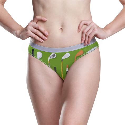 Vrouwen Ondergoed Bikini Sport Golf Club Collectie D Gedrukt Sexy Lage
