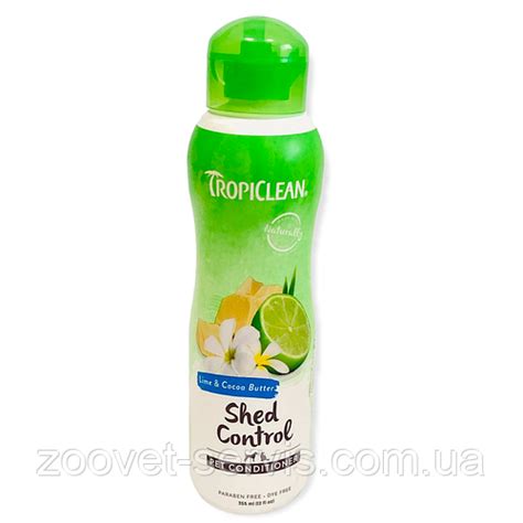 Кондиционер для собак и кошек TropiClean Shead Control Лайм и Какао ...