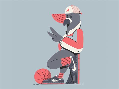 Pigeon Dunk by Nathan Walker on Dribbble