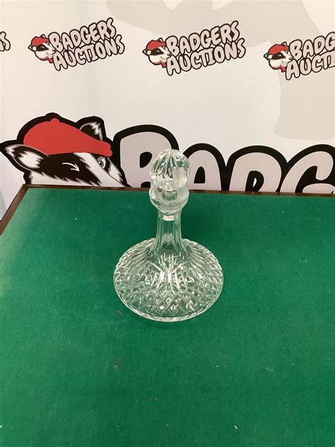 Crystal Ships Decanter Badgers Auctions On Site And Online Auctions