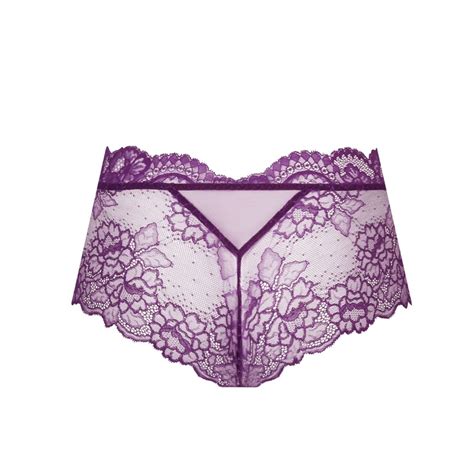 Lise Charmel Lingerie Sublime En Dentelle Shorty Purple Italian Design Fashion Beauty