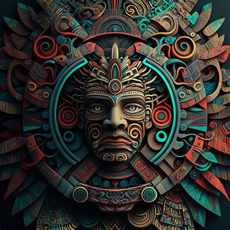 Aztec Wall Art Digital Wall Art Abstract Wall Art Digital