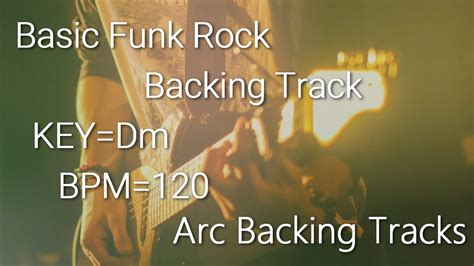 Basic Funk Rock Baking Track In Dm BPM 120 YouTube