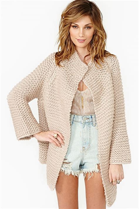 Jocelyn Knit Jacket Nude Fashion Outfits Knit Jacket Long Sleeve Dresses Fall