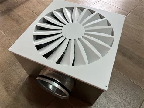 Вихревой воздухораспределитель панельный 3ДПЗ | Redvent