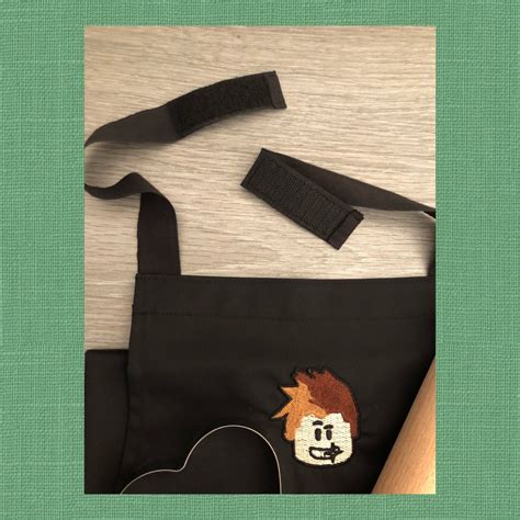 Roblox Apron Kids Apron Personalised Roblox T Etsy