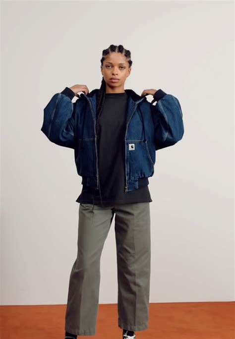 Carhartt WIP ACTIVE JACKET - Jeansjacke - blue/blau - Zalando.at