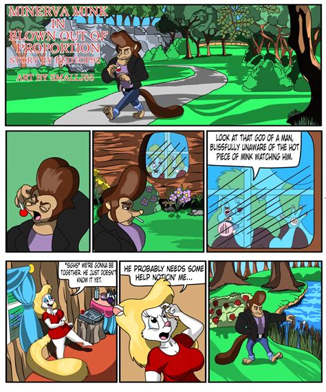 Animaniacs Minerva Mink Comic