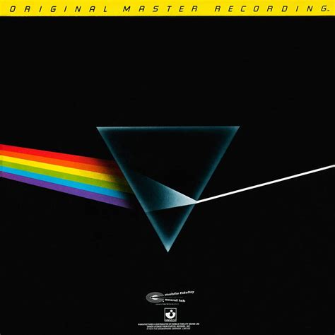 Pink Floyd Ilustrado The Dark Side Of The Moon Lp Usa 1981 Mfsl