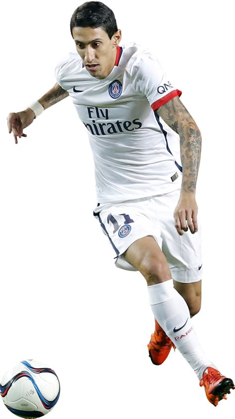 Angel Di Maria football render - 18397 - FootyRenders