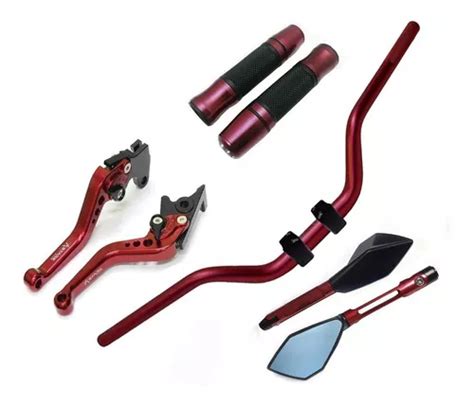 Kit Guid O Naked Manopla Retrovisor Manete Yes Frete Gr Tis