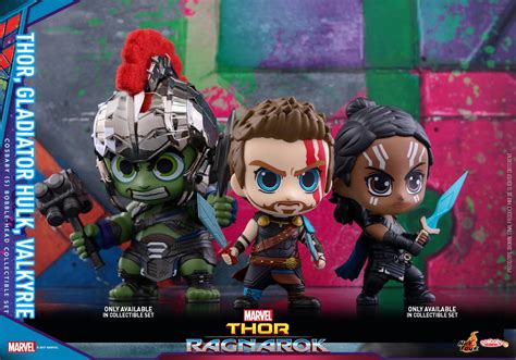The Blot Says Thor Ragnarok Cosbaby Mini Figure Series By Hot Toys X Marvel