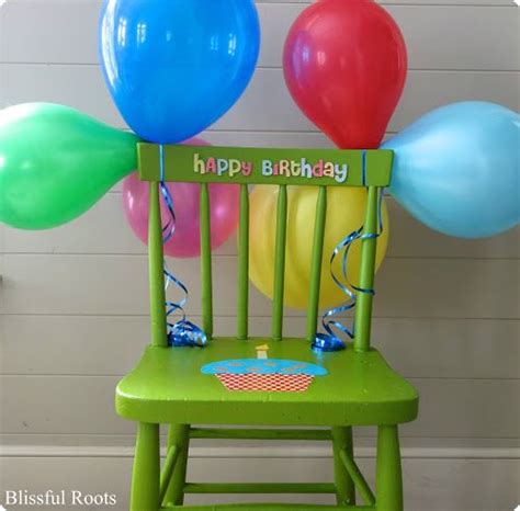 Birthday Chair And Other Favorite Birthday Traditions Birthday