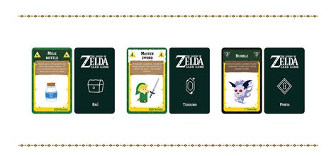 The Legend Of Zelda Card Game On Behance