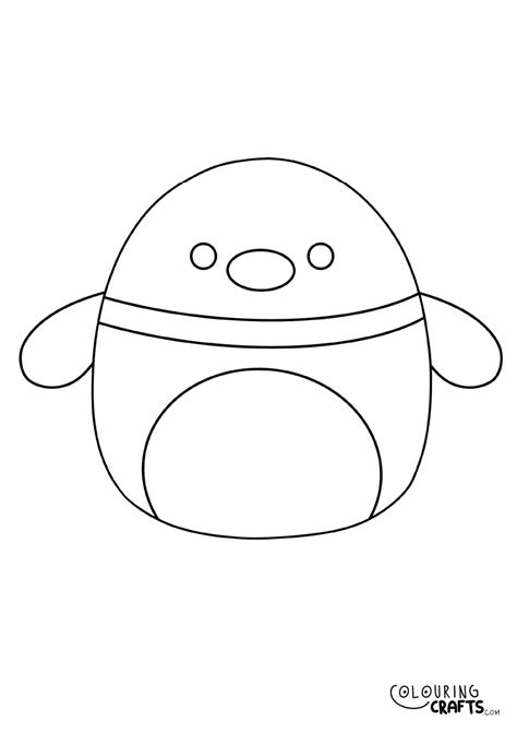 Toy Story Woody Squishmallows Printable Colouring Page Colouring Crafts