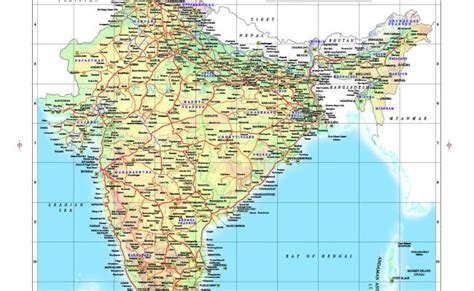 India Map Atlas Maps Of India Distance Road Maps Of India India Route ...