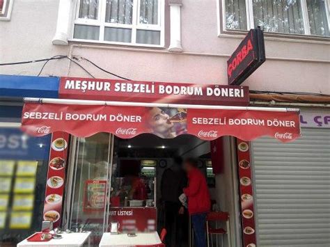 Carta de Meşhur Sebzeli Bodrum Döneri Estambul İncirli Yolu Sk No 3