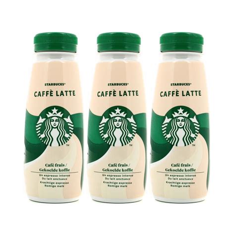 Acheter Promotion Starbucks Caffe Latte Lot De Bouteilles De Ml