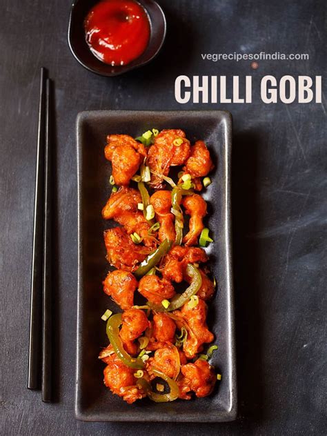 Chilli Gobi (Cauliflower Chilli) » Dassana's Veg Recipes