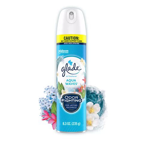 Glade Air Freshener Room Spray Aqua Waves Shop Air Fresheners At H E B